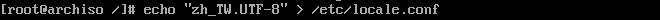 default locale