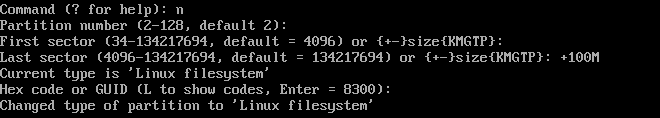 gdisk boot