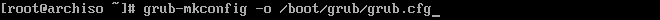 grub mkconfig