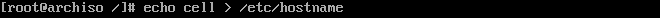 hostname